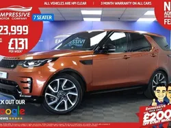 Orange Used 2017 Land Rover Discovery 5 HSE SUV | £23,999 (Fair price)