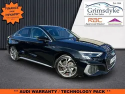 Black Used 2023 Audi A3 S-Line Sedan | £25,490 (Fair price)