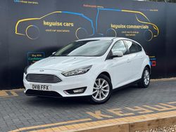 White Used 2018 Ford Focus Titanium Hatchback | £9,290 (Good price)