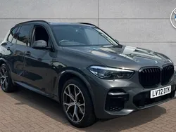 Grey Used 2022 BMW X5 M Sport SUV | £46,037 (Fair price)