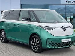 Candy white / bay leaf green Used 2025 VW ID. Buzz Pro Van | £47,991 (A bit pricey)