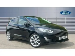 Black Used 2021 Ford Fiesta Titanium X Hatchback | £13,707 (Fair price)