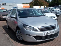 Silver Used 2014 Peugeot 308 Active Hatchback | £7,495 (A bit pricey)