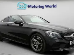Black Used 2020 Mercedes C220 AMG line Coupe | £20,200 (Good price)