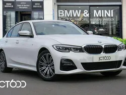 White Used 2021 BMW 330e M Sport Sedan | £20,695 (Fair price)
