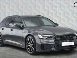 Grey Used 2025 Audi A6 Black Edition Estate | £39,500 (Expensive)