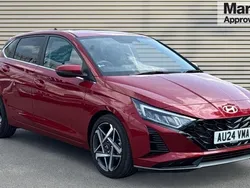 Red Used 2024 Hyundai i20 Ultimate Hatchback | £19,190 (Fair price)