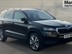 Black magic pearl effect Used 2025 Skoda Karoq SE L SUV | £27,380 (Fair price)