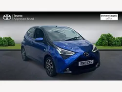 Blue Used 2019 Toyota Aygo X-clusiv Hatchback | £8,992 (Expensive)