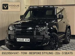 Black New 2025 Land Rover Defender SE Dynamic SUV | £63,950