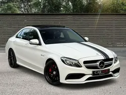 White Used 2015 Mercedes C63 AMG Premium Sedan | £25,995 (Good price)