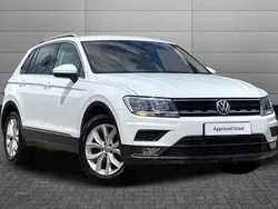 White Used 2017 VW Tiguan SE SUV | £12,428 (Fair price)