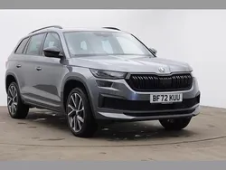 Graphite grey metallic Used 2022 Skoda Kodiaq SportLine SUV | £29,500 (Fair price)