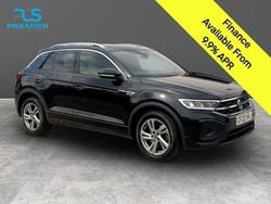 Black Used 2022 VW T-Roc R-line SUV | £18,595 (Good price)