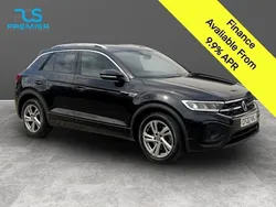 Black Used 2022 VW T-Roc R-line SUV | £18,595 (Good price)