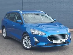 Blue Used 2021 Ford Focus Titanium Estate | £12,298 (Good price)
