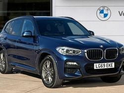 Blue Used 2019 BMW X3 M Sport SUV | £24,041 (Fair price)