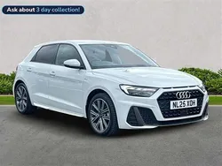 White New 2025 Audi A1 S-Line Hatchback | £23,401 (Fair price)