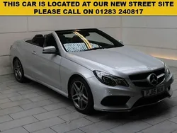 Silver Used 2015 Mercedes E250 AMG line Cabriolet | £10,750 (Good price)