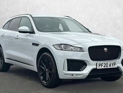 White Used 2020 Jaguar F-Pace Chequered Flag SUV | £26,250 (Fair price)