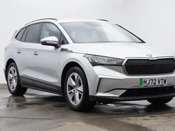 Brilliant silver Used 2022 Skoda Enyaq iV Loft SUV | £18,327 (Fair price)