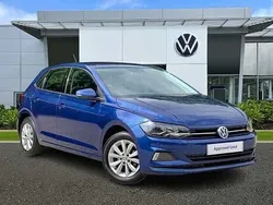 Reef blue Used 2018 VW Polo SE Hatchback | £9,791 (Fair price)