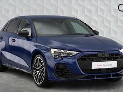 Ascari blue Used 2025 Audi S3 Sportback Black Edition Hatchback | £39,950