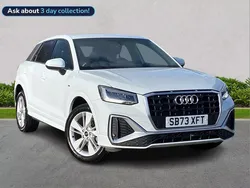White Used 2024 Audi Q2 S-Line SUV | £22,587 (Super price)
