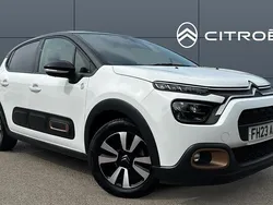 White Used 2023 Citroën C3 PureTech Hatchback | £12,066 (Fair price)