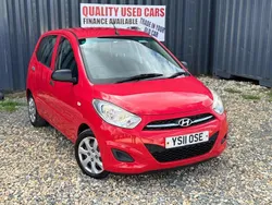 Red Used 2011 Hyundai i10 Classic Hatchback | £1,690 (Fair price)