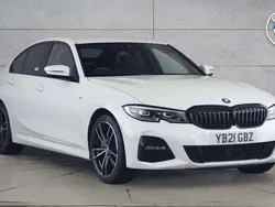 White Used 2021 BMW 330e M Sport Sedan | £22,800 (Fair price)