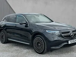 Grey Used 2021 Mercedes EQC400 AMG Line Premium SUV | £26,870 (Fair price)