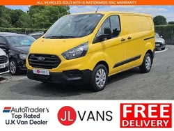 Yellow Used 2022 Ford Transit Custom | £14,375 (Good price)