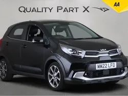 Black Used 2022 Kia Picanto X-Line Hatchback | £10,879 (Good price)
