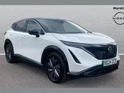 White Used 2024 Nissan Ariya Evolve SUV | £33,184 (Super price)