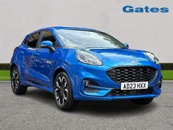 Blue Used 2023 Ford Puma ST-Line X Hatchback | £18,499 (Fair price)