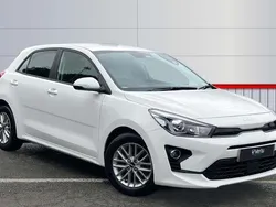 White Used 2022 Kia Rio 2 Hatchback | £11,978 (Fair price)