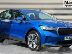 Race blue Used 2021 Skoda Enyaq iV ecoSuite SUV | £18,557 (Fair price)