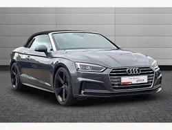 Grey Used 2019 Audi A5 Cabriolet S-Line Cabriolet | £21,050 (Fair price)