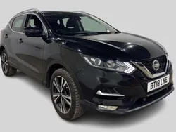 Black Used 2018 Nissan Qashqai N-Connecta SUV | £7,995 (Fair price)