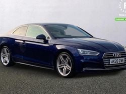 Blue Used 2020 Audi A5 S-Line Coupe | £18,899 (Good price)