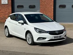 White Used 2018 Vauxhall Astra Elite Hatchback | £10,495 (A bit pricey)