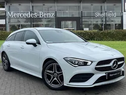 White Used 2021 Mercedes CLA180 AMG line Sedan | £19,685 (Good price)