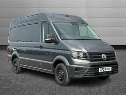 Indium grey metallic Used 2024 VW Crafter S Van | £30,995 (Fair price)