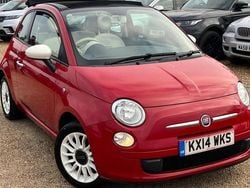 Red Used 2014 Fiat 500C S Cabriolet | £3,750 (Good price)