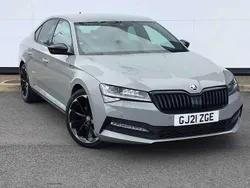 Meteor grey Used 2021 Skoda Superb SportlinePlus Hatchback | £18,995 (Super price)