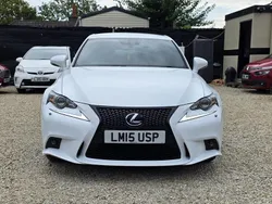 White Used 2015 Lexus IS300h Sport Line Sedan | £9,850 (Fair price)