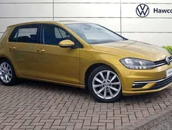 Yellow Used 2018 VW Golf VII GT Hatchback | £10,995 (Good price)