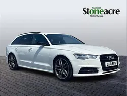 White Used 2018 Audi A6 Black Edition Estate | £19,990 (A bit pricey)