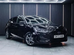 Black Used 2024 Ford Focus ST-Line Hatchback | £16,990 (Fair price)